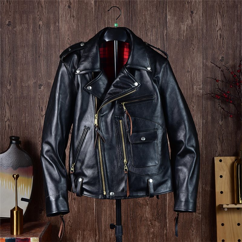 马皮美式复古J24真皮皮衣