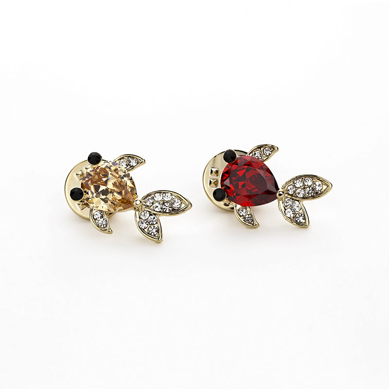Broche femme SHEFINE en Zircon diamant - Ref 1187389 Image 5