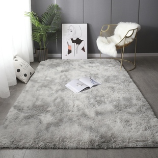 加厚地毯卧室床边毯家用满铺北欧客厅茶几垫房间冬天毛绒毛毯地垫