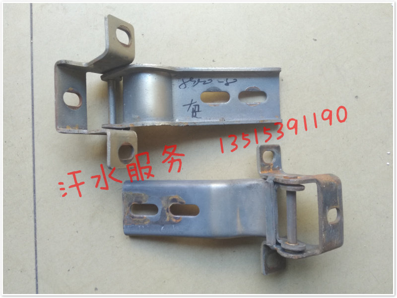 五星封闭货运三轮车配件FT250ZH-2E 800-8-10车门合页铰链