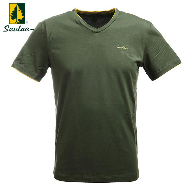 sevlae圣弗莱户外专柜正品春夏男式透气休闲V领短袖T恤9622946683在类目 男装, T恤中 - 来自Buy2taobao.com提供专业的淘宝代购服务