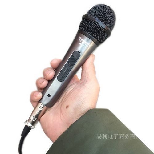 家用有线话筒6.5mm插头5米线