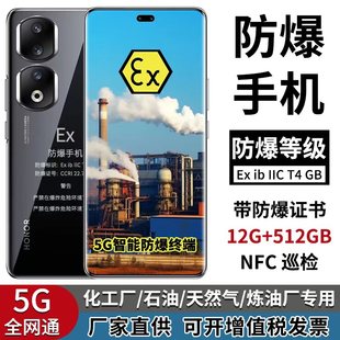 化工厂防爆智能手机90Pro5G全网通石油制药天然气21KEEX工NFC巡检