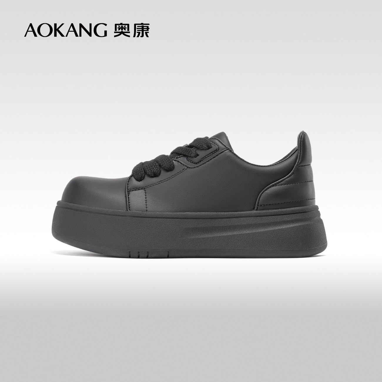 奥康女鞋 秋季新款圆头厚底面包鞋丑萌大头鞋时尚休闲鞋板鞋,女鞋,时尚休闲鞋,淘宝优惠券,粉丝福利购,淘宝优惠卷