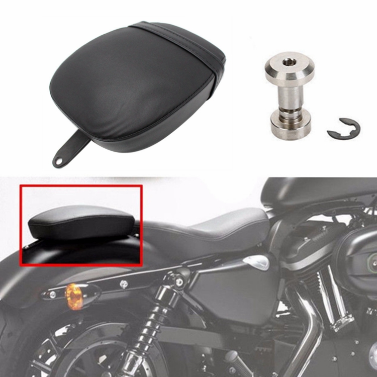 摩托车配件哈雷10-18年 X48 XL1200改装后坐垫后座垫皮座总成皮座