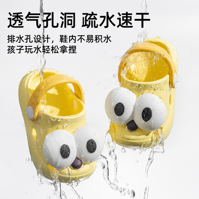 BUH防滑卡通儿童洞洞鞋