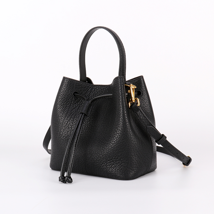 淑女系水桶包真皮头层牛皮