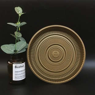 咖啡色大号月饼包装盒包装袋2底托3内托一斤单个500g中秋礼盒加厚