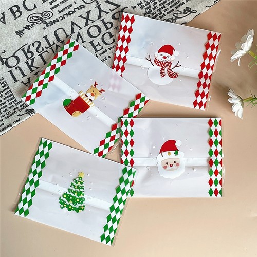 50克圣诞四合一饼干包装袋