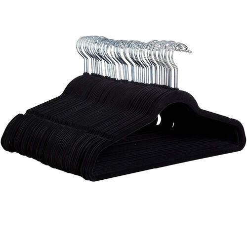 Non-Slip Velvet Hangers Suit 360 Hook Strong Durable Clothes
