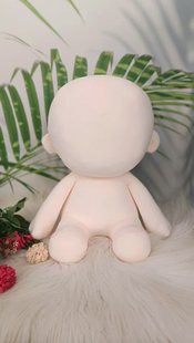 一番赏素体40cm坐娃素体无刺绣棉花娃娃身体手作diy玩偶定制咨询