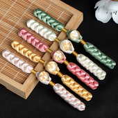 装 汉服旗袍盘扣扣子新中式 色丁金箔珠纽扣手工编织唐装 饰扣辅料