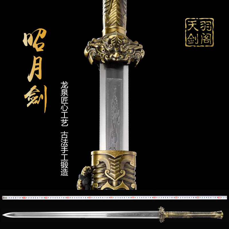 新疆包邮昭月剑龙泉镇宅