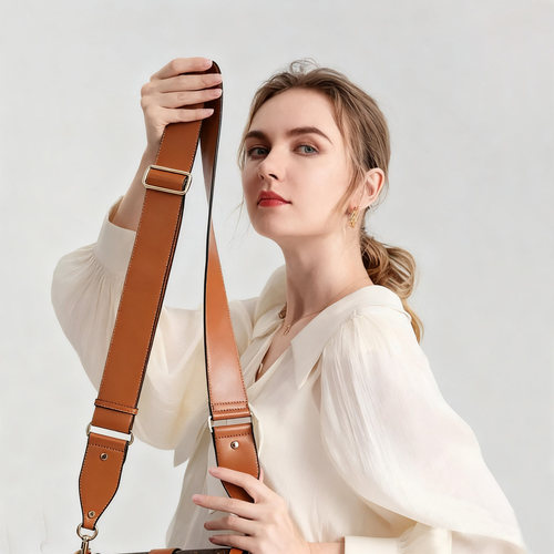 品牌宽包带斜挎替换适用真皮包包改造宽肩带配件任意调节背包带
