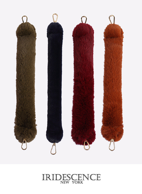 IRIDESCENCE  包包配饰手提包单肩包百搭休闲时尚 非纯天然狐狸毛