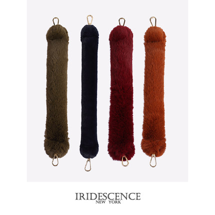 IRIDESCENCE  包包配饰手提包单肩包百搭休闲时尚 非纯天然狐狸毛