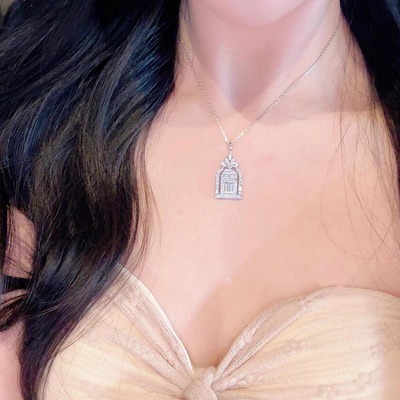 HW城堡幸福之门项链鸟笼香水瓶