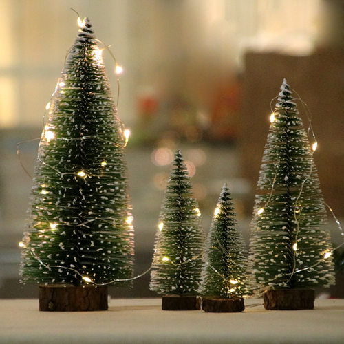 Mini Christmas Tree, Christmas Cedar Desktop with White Pine