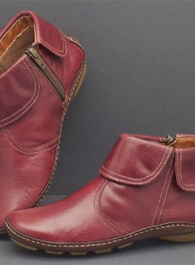 Womens shoes Martin boots Women's boots Casual leather boots