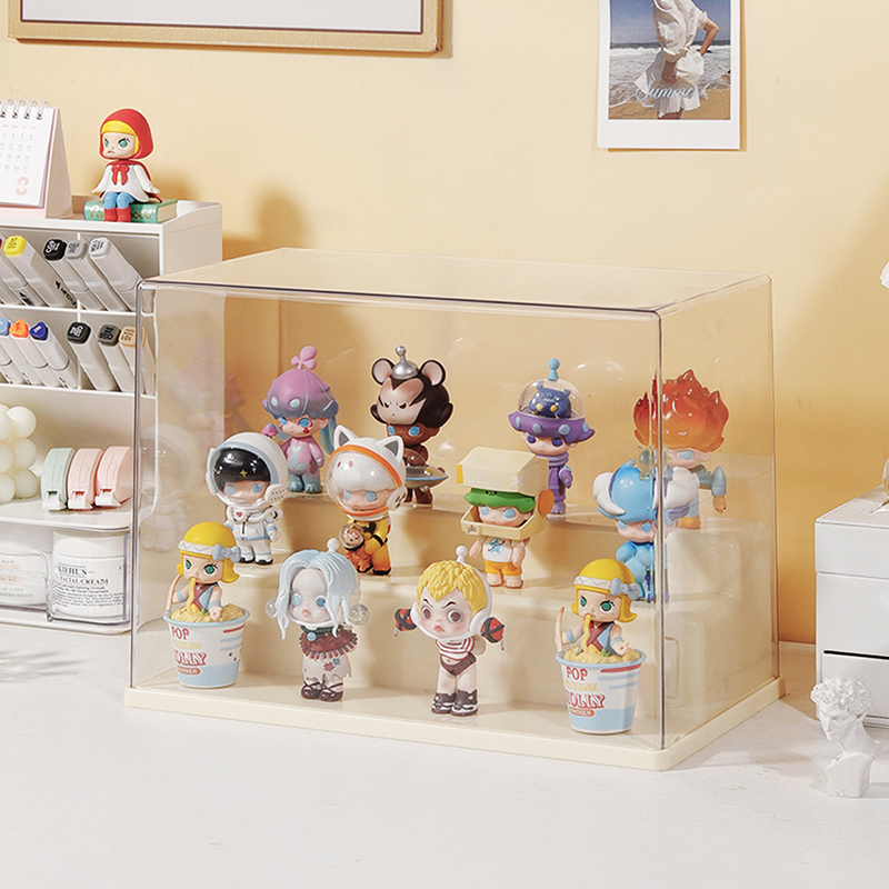 免安装手办展示架盲盒收纳