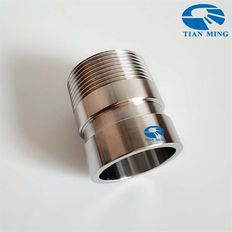 304/316L拷贝林外丝接头丝扣短管接头沟槽卡箍哈夫节管螺纹R/NPT