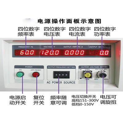 220v50Hz转60Hz110v115v120v220v300v可调5kva/kw单相变频变压器