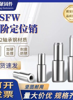 销钉台阶销圆柱定位销阶梯轴内螺纹销子MFSW轴承钢5/6/8/10/13