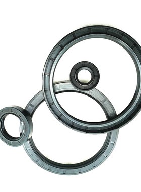 黑色丁晴双唇骨架油封   TC 60*85/90/95/100/110/130*8/10/12 mm