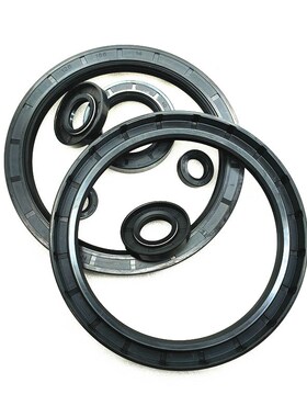 黑色丁晴双唇骨架油封  TC 15*24/25/26/30/32/35/40/42*5/7/8/10