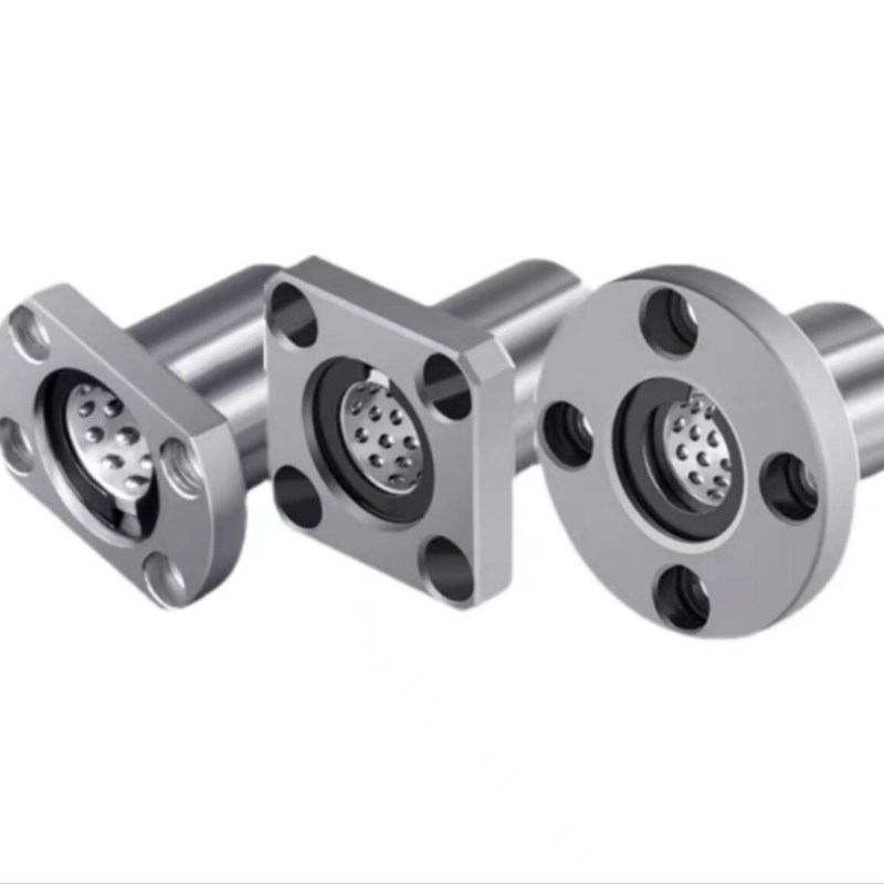 带法兰线性滚珠衬套单衬型直线轴承LNE03/13/23-D6 8 10 12 16 20