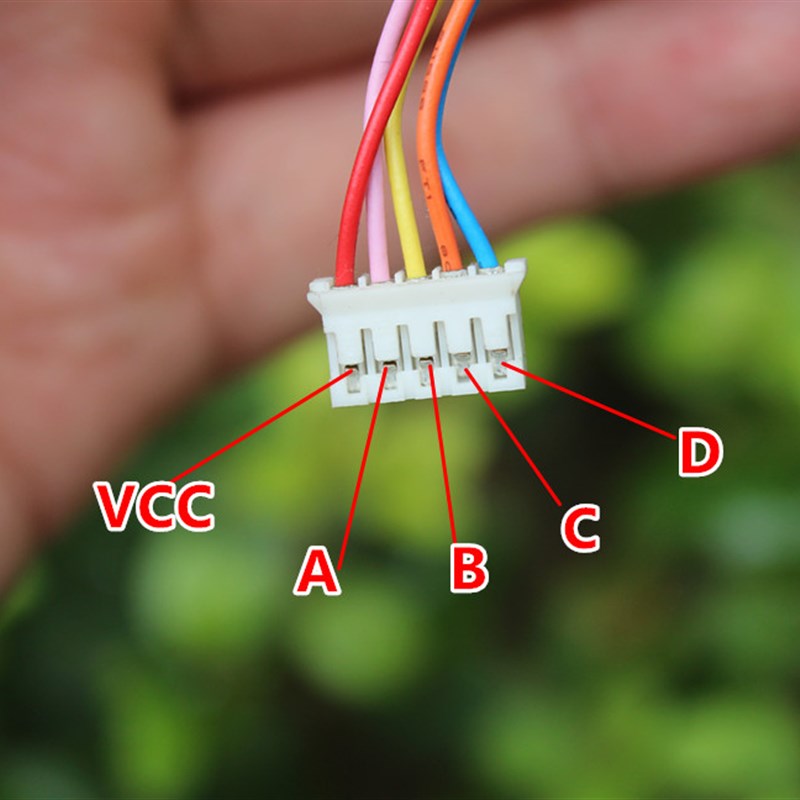 4相5线35减速步进电机DC12AV空调扫风摆风马达35BYJ412B