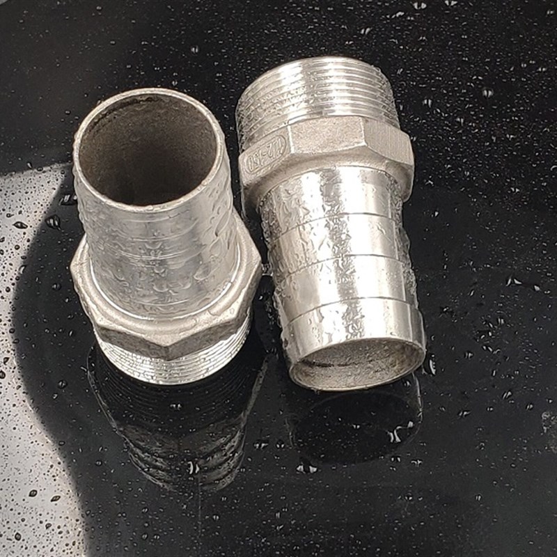 304不锈钢宝塔接头/六角宝塔/水管皮接/软管接头2分3分4分6分插管