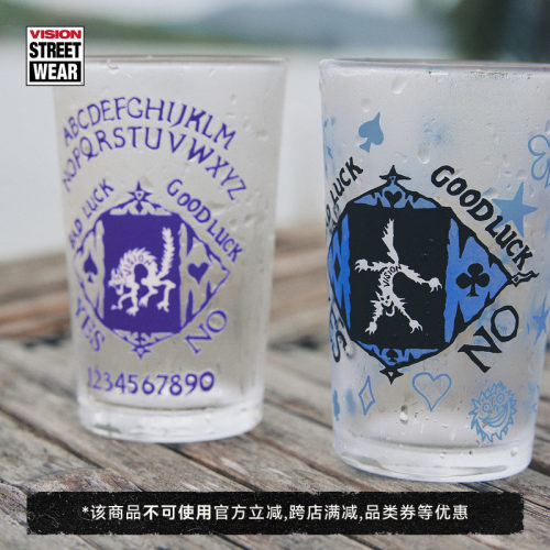 VISION官方 OUIJA BOARD 系列210ML小容量烤花玻璃杯