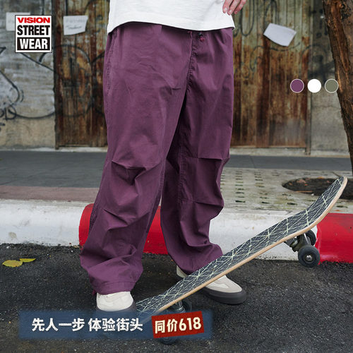 VISION美式经典伞兵裤