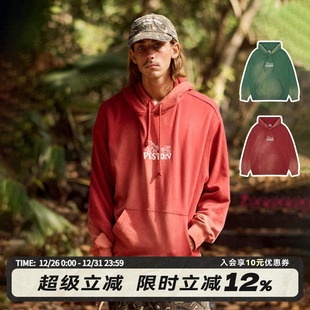 复古水洗连帽卫衣男女秋款 FAMILY胶囊系列美式 PSYCHO VISION官方