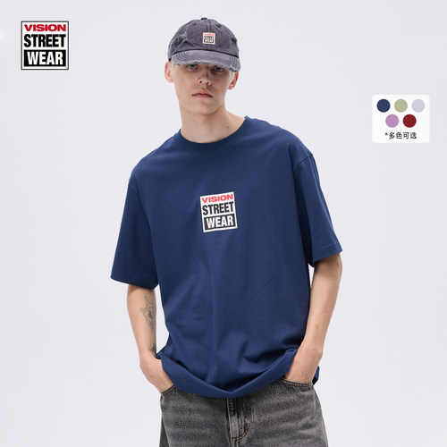 VISION经典重磅短T