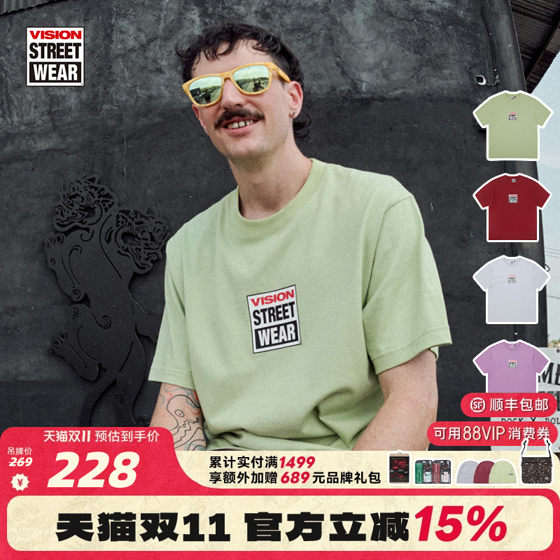 VISION经典重磅短T