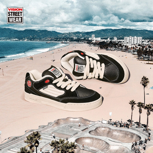 SAVVY黑白色面包鞋