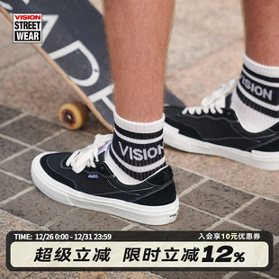 25春季 VISION官方 侧标滑板运动低筒袜男女同款 vision 2色 经典