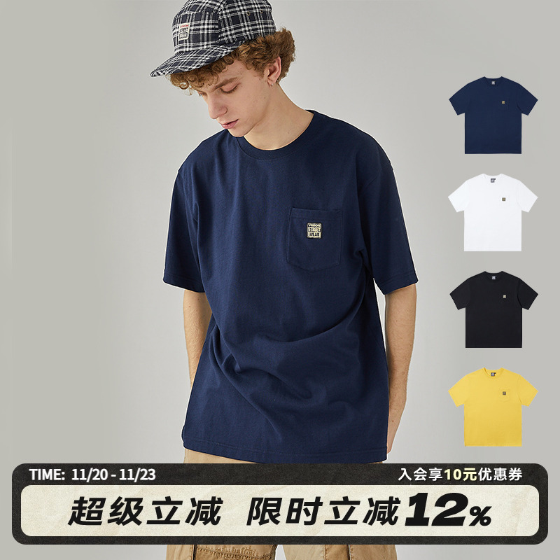 VISION宽松运动短袖