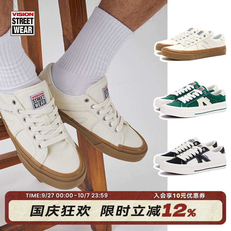 VISION官方V76多色经典帆布鞋