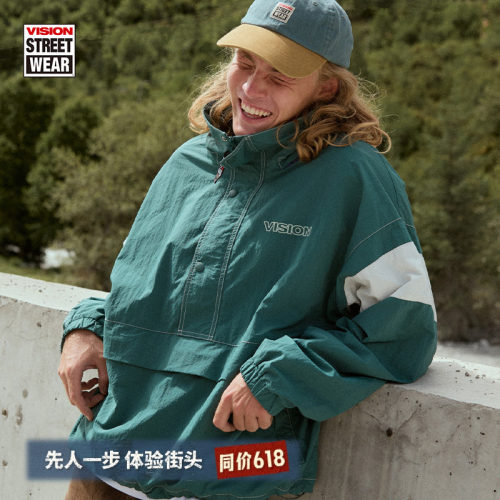 VISION教练夹克外套