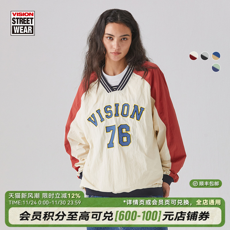 VISION美式复古球衣