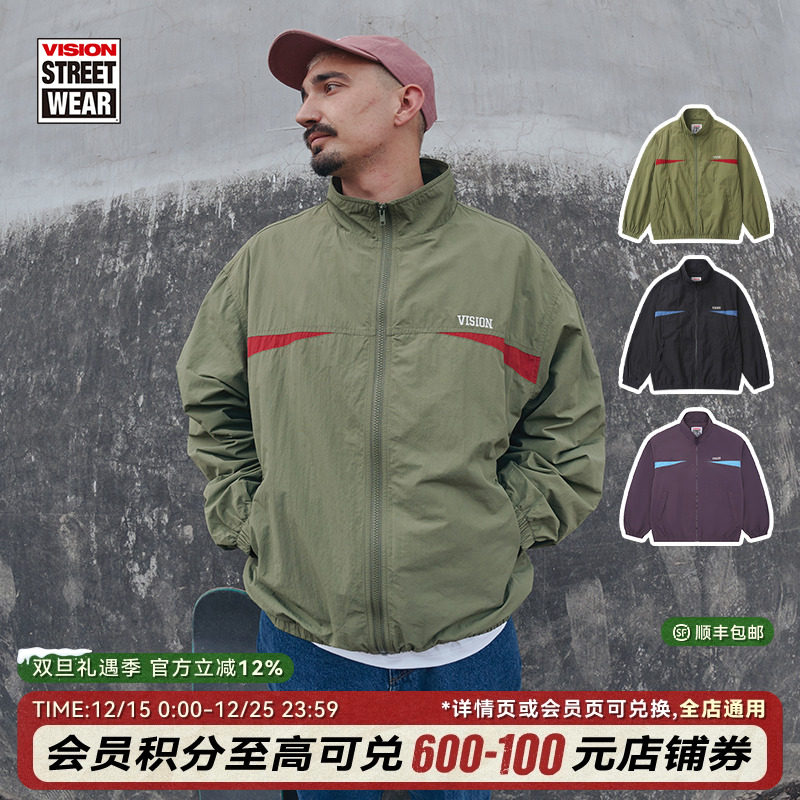 VISION教练夹克外套