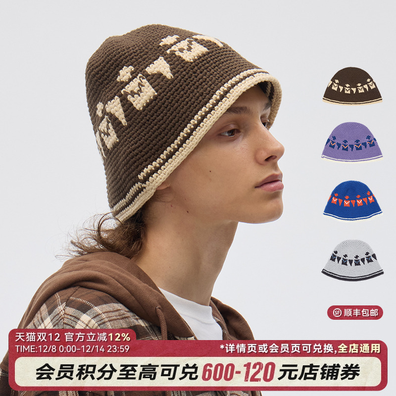 VISION针织渔夫帽