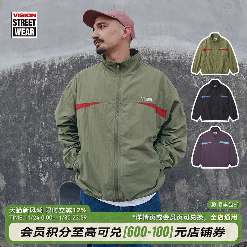 VISION教练夹克外套