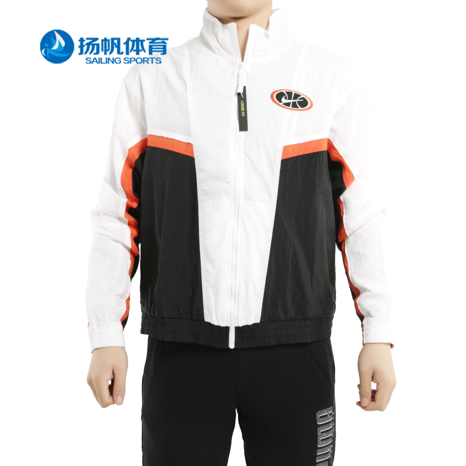Nike/耐克正品春季新款 THROWBACK 男子梭织篮球夹克 AV9756