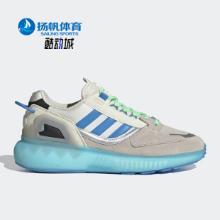 三叶草ZX 阿迪达斯正品 GY4160 经典 运动鞋 BOOST男女同款 Adidas