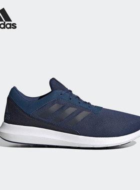 Adidas/阿迪达斯正品CORERACER 男女时尚透气跑步运动鞋 FX3594