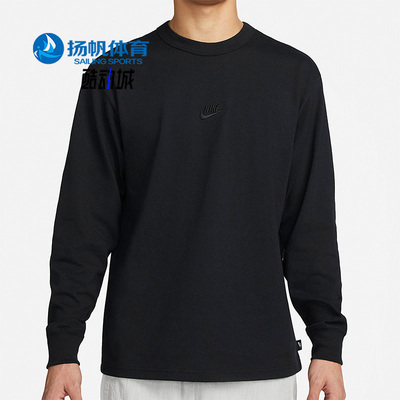耐克男子圆领运动长袖T恤